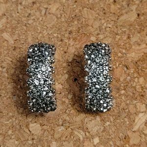 NWOT Pave Cubic Zirconia Earrings